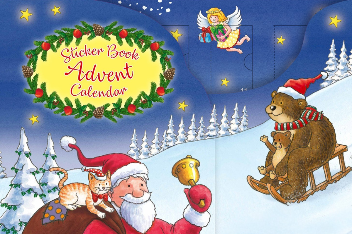 Sticker Book Advent Calendar
