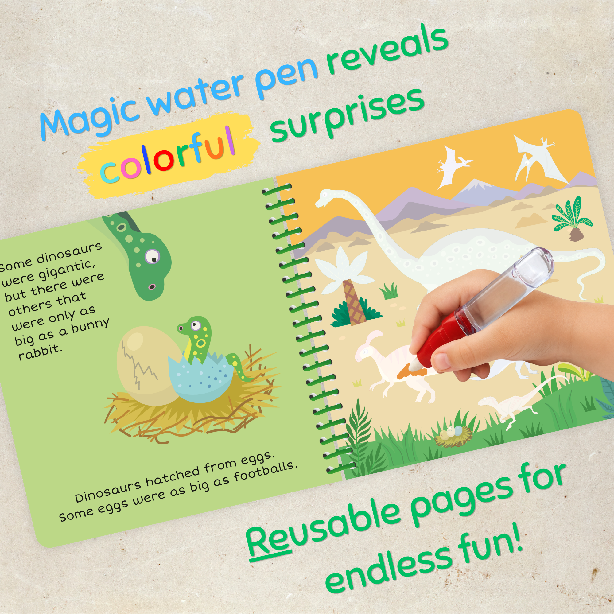 Aqua Color Fun – Dinosaurs