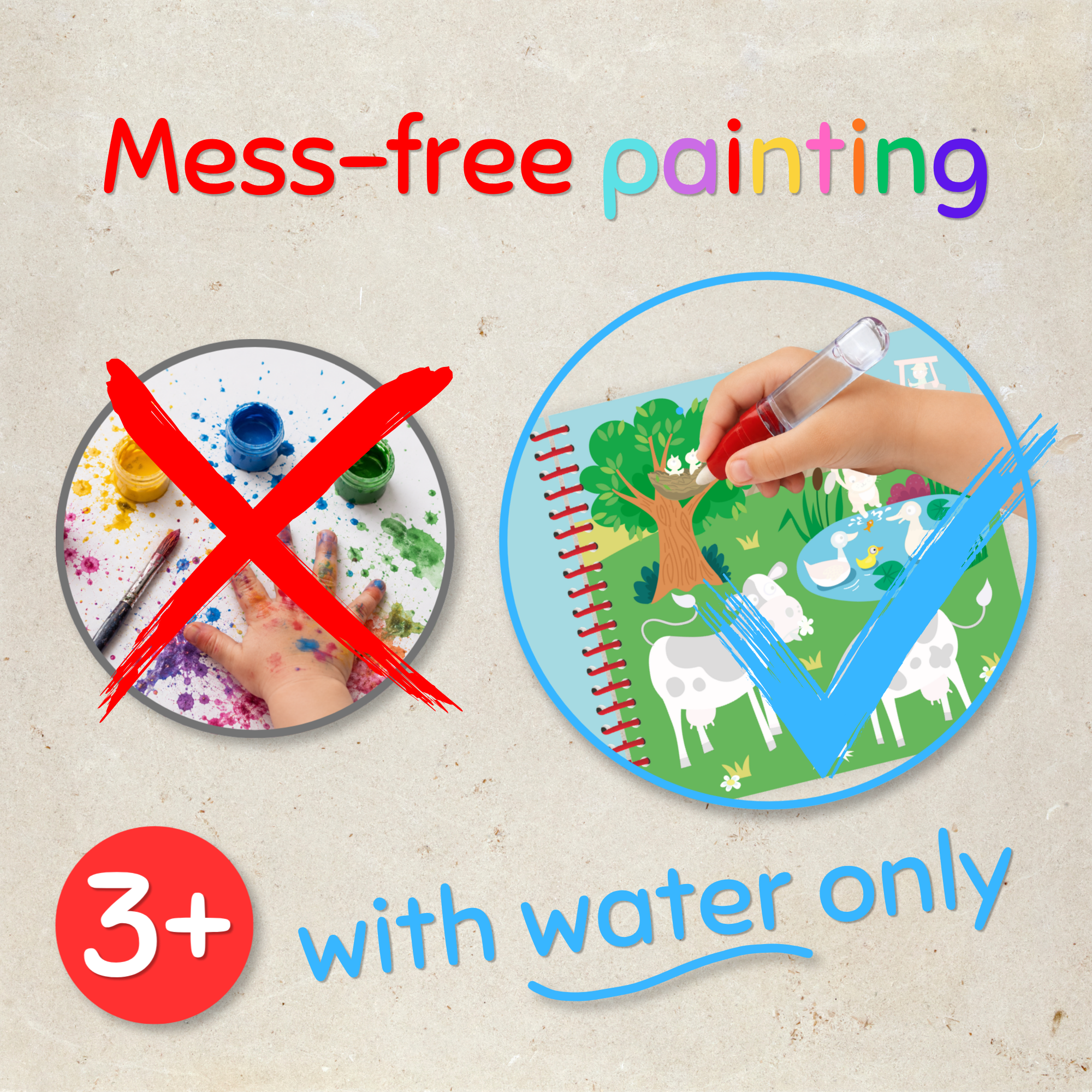 Aqua Color Fun – Farm Animals