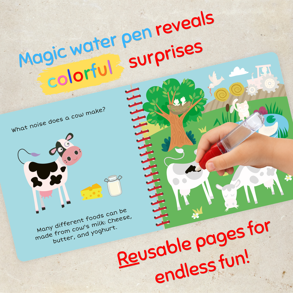 Aqua Color Fun – Farm Animals