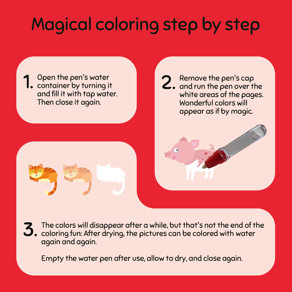 Aqua Color Fun – Farm Animals