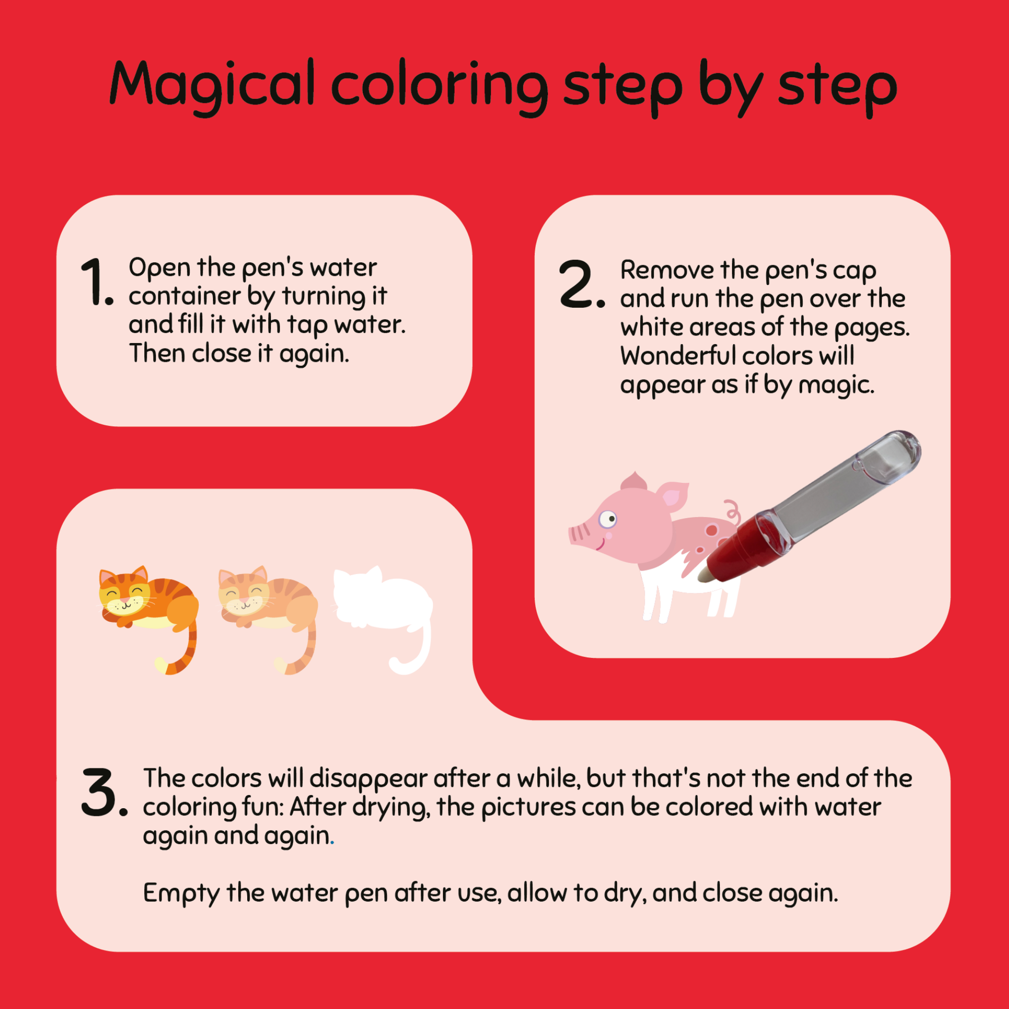 Aqua Color Fun – Farm Animals