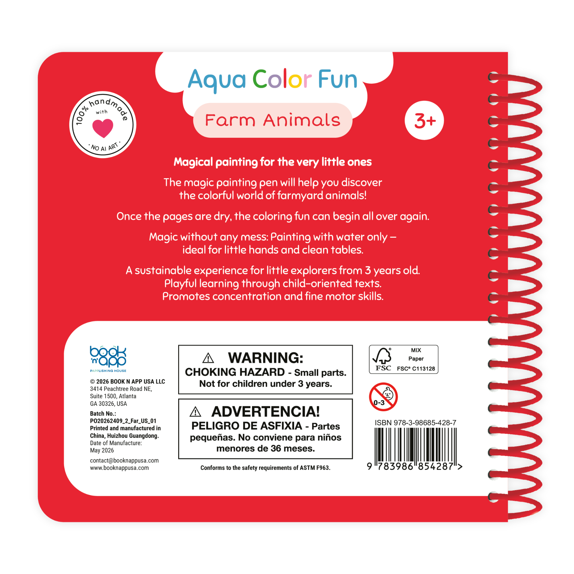Aqua Color Fun – Farm Animals