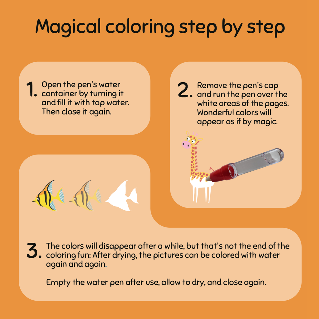 Aqua Color Fun – Wild Animals