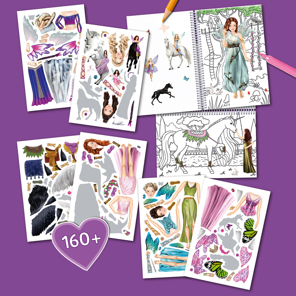 3D Color & Sticker Fun – Elves