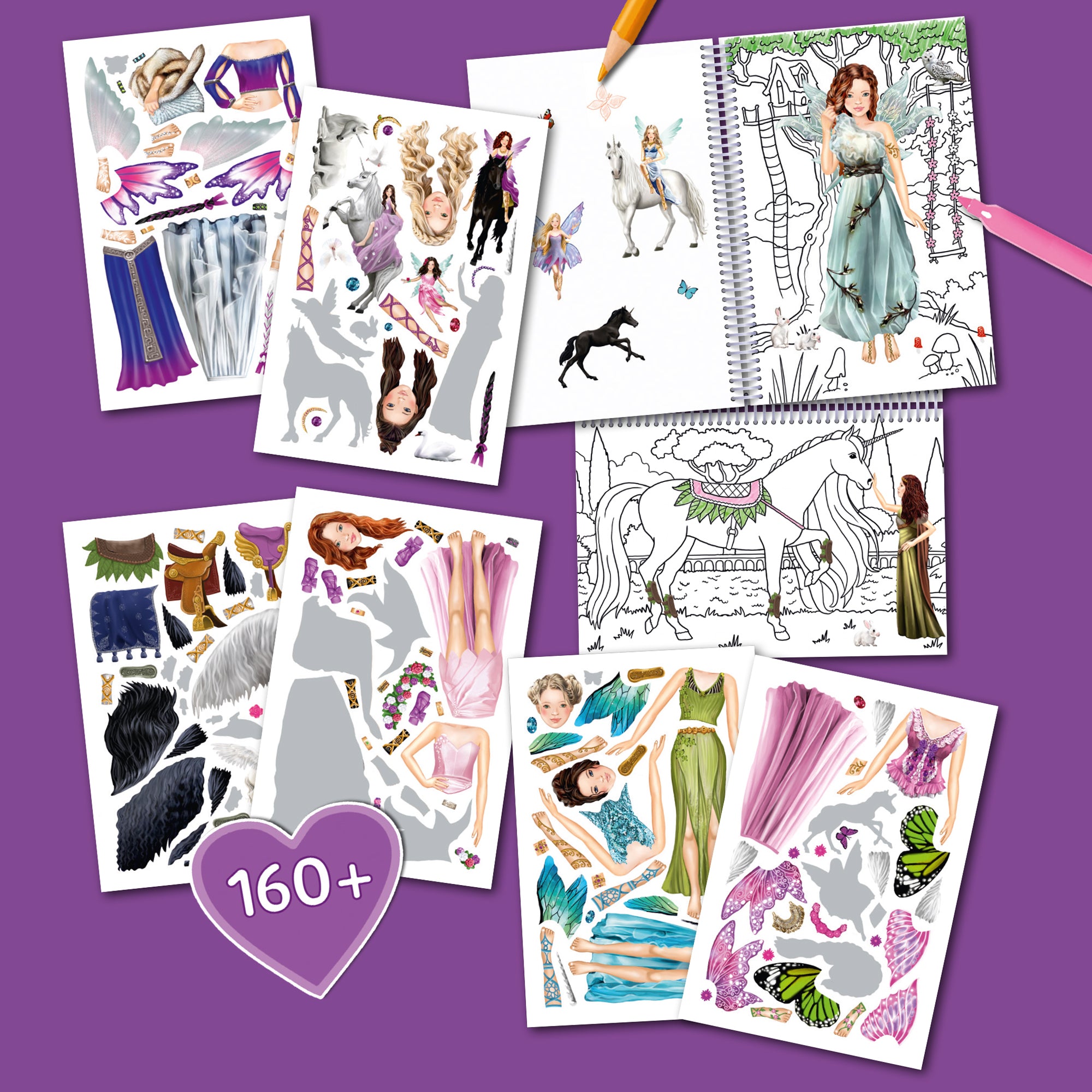 3D Color & Sticker Fun – Elves