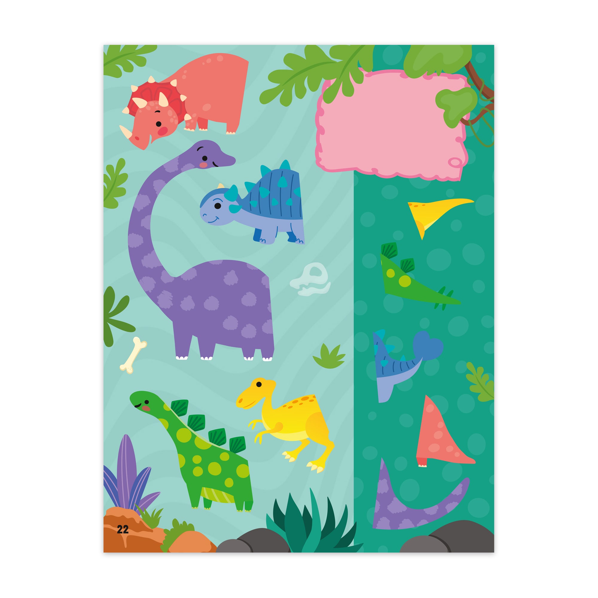 Scratch & Glitter – Dinosaurs