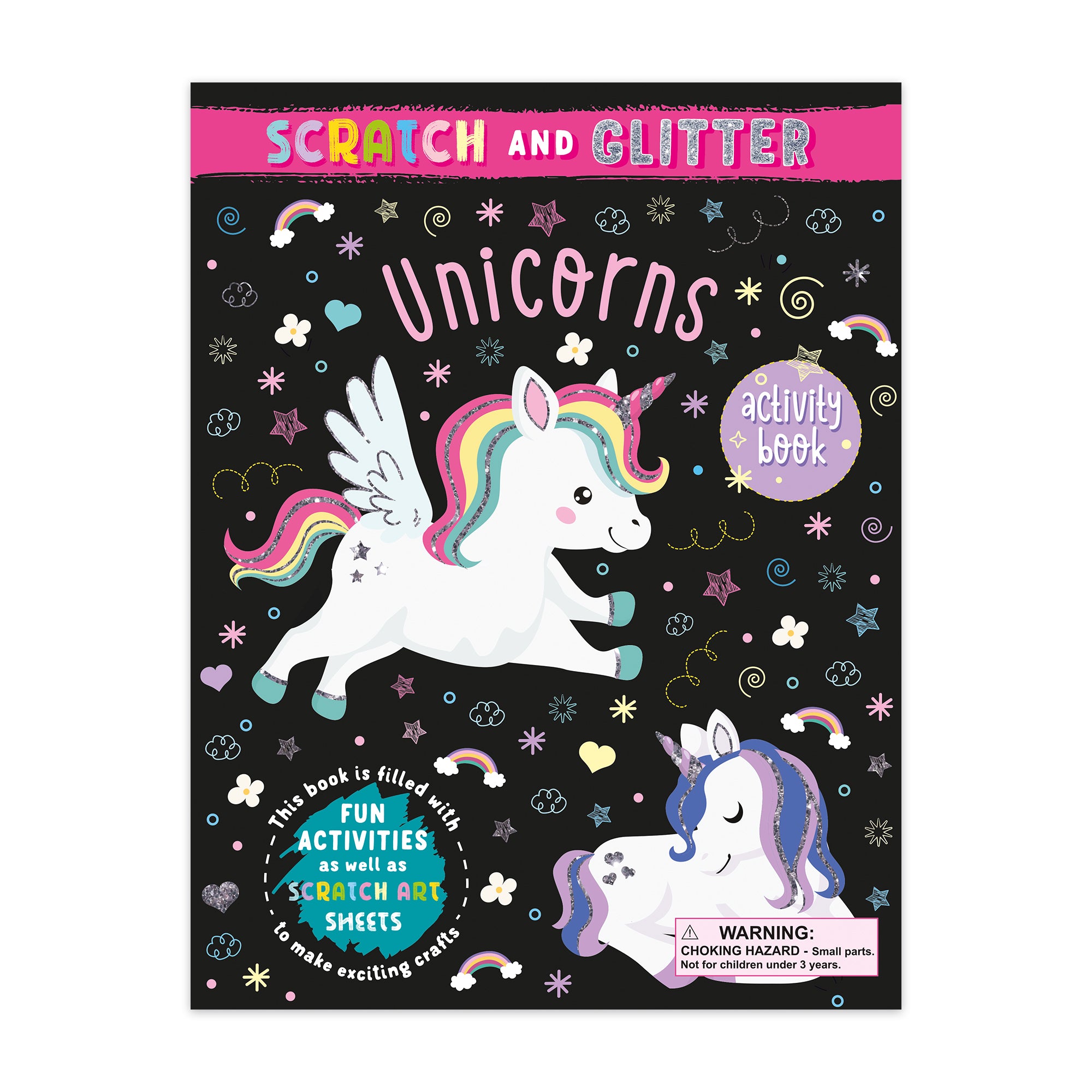 Scratch & Glitter – Unicorns