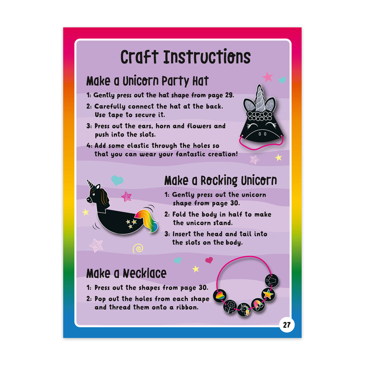 Scratch & Glitter – Unicorns