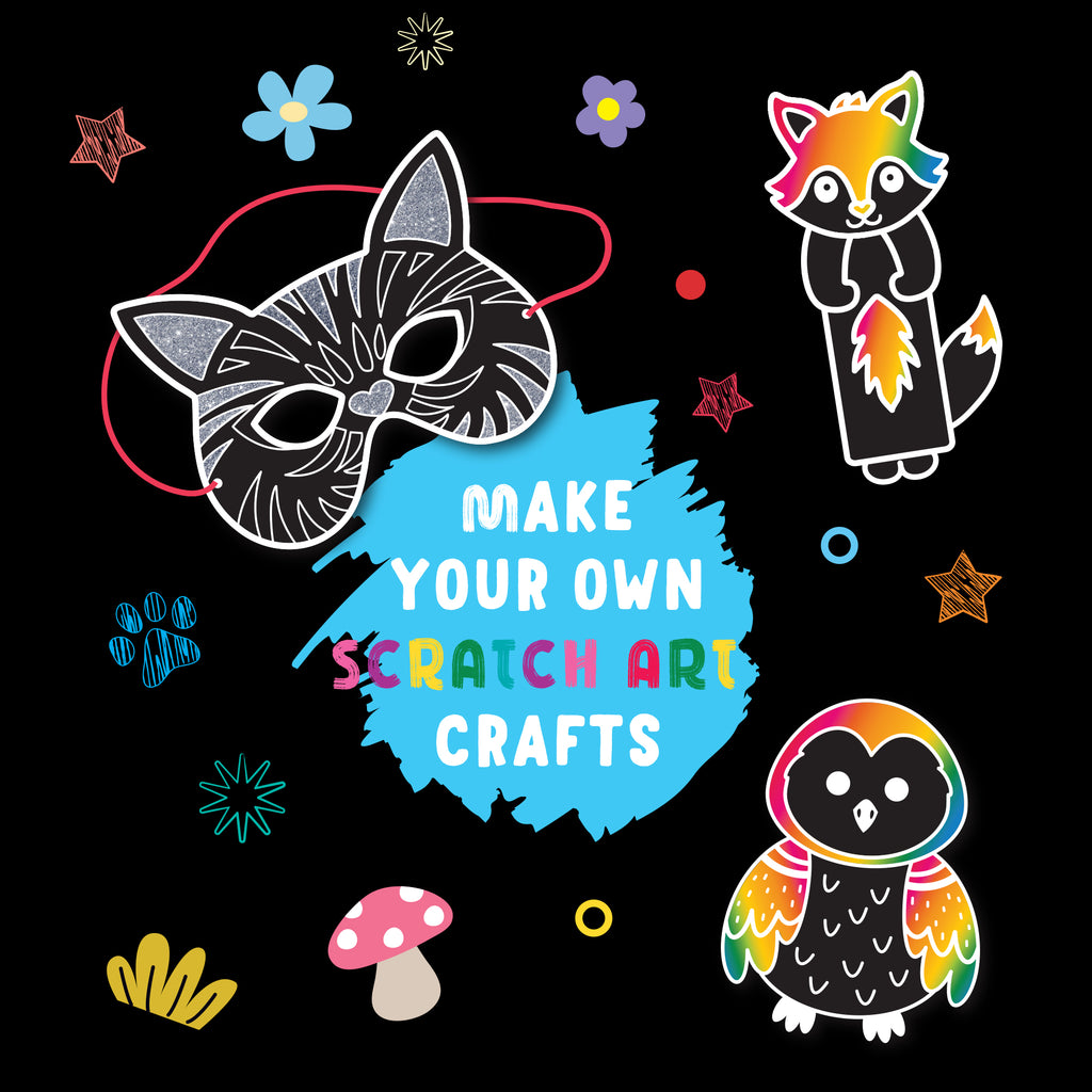 Scratch & Glitter – Cute Animals
