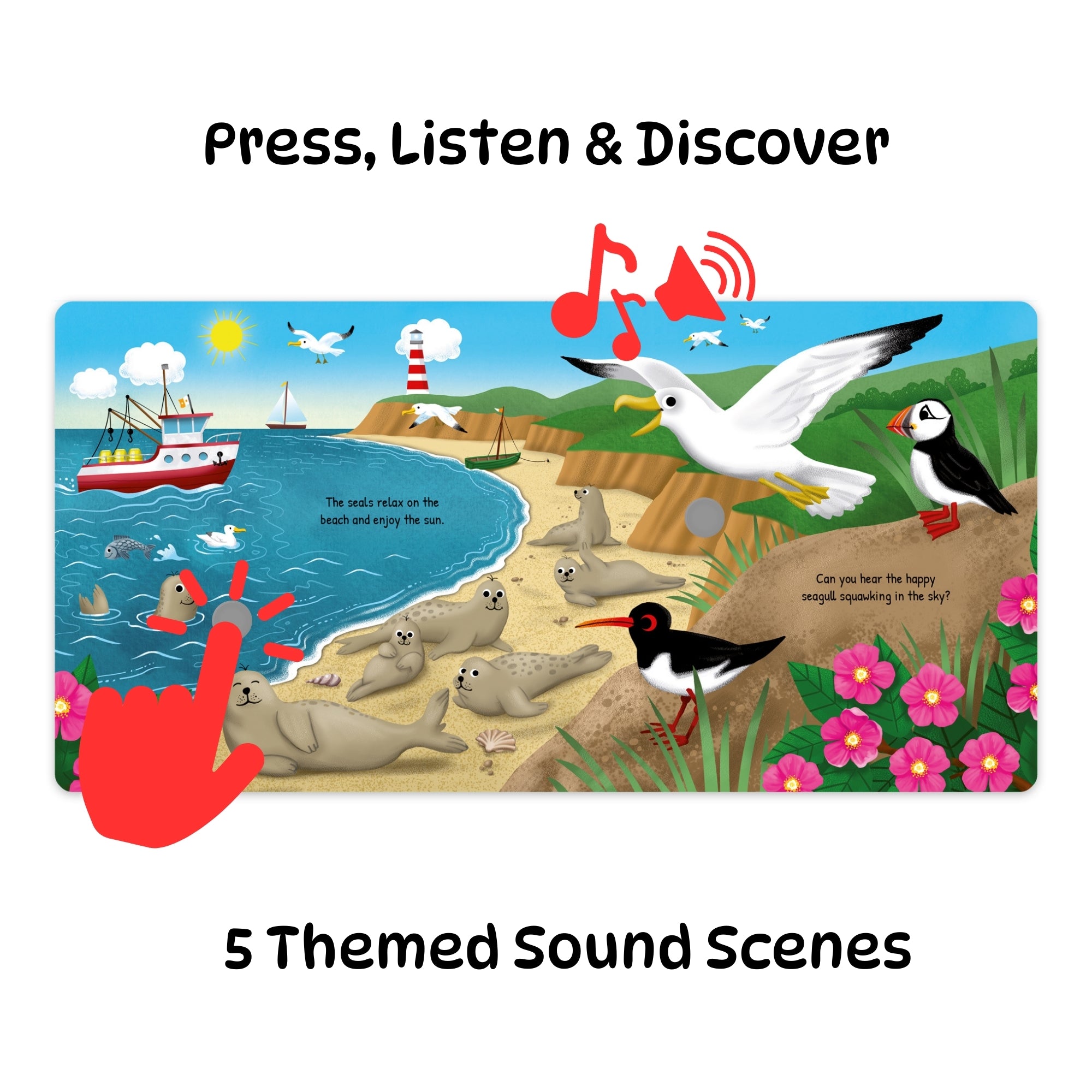 Softtouch Sound Book – At the Sea