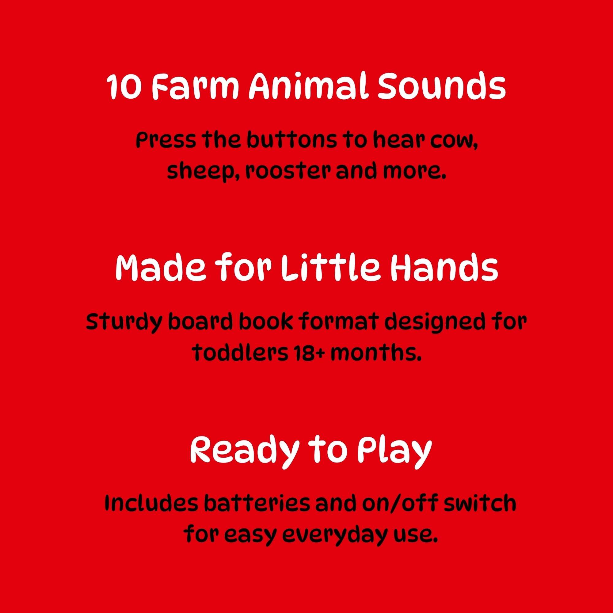Softtouch Sound Book – On The Farm