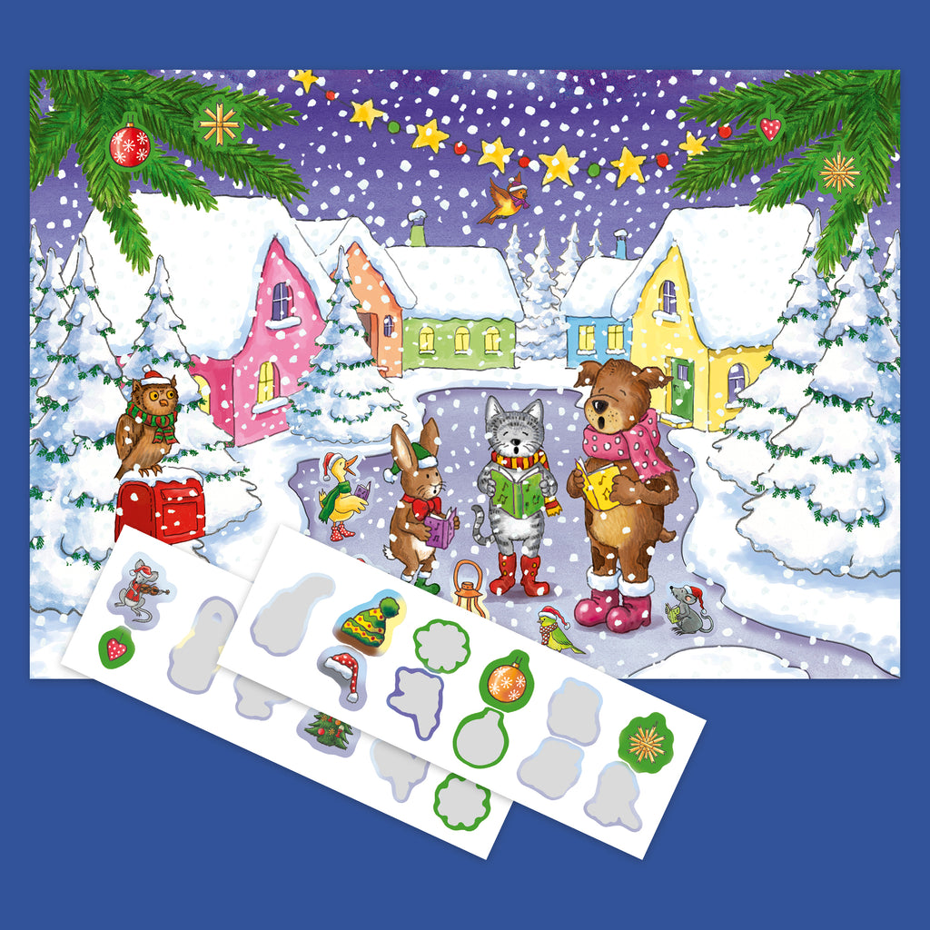 Sticker Book Advent Calendar – Santa