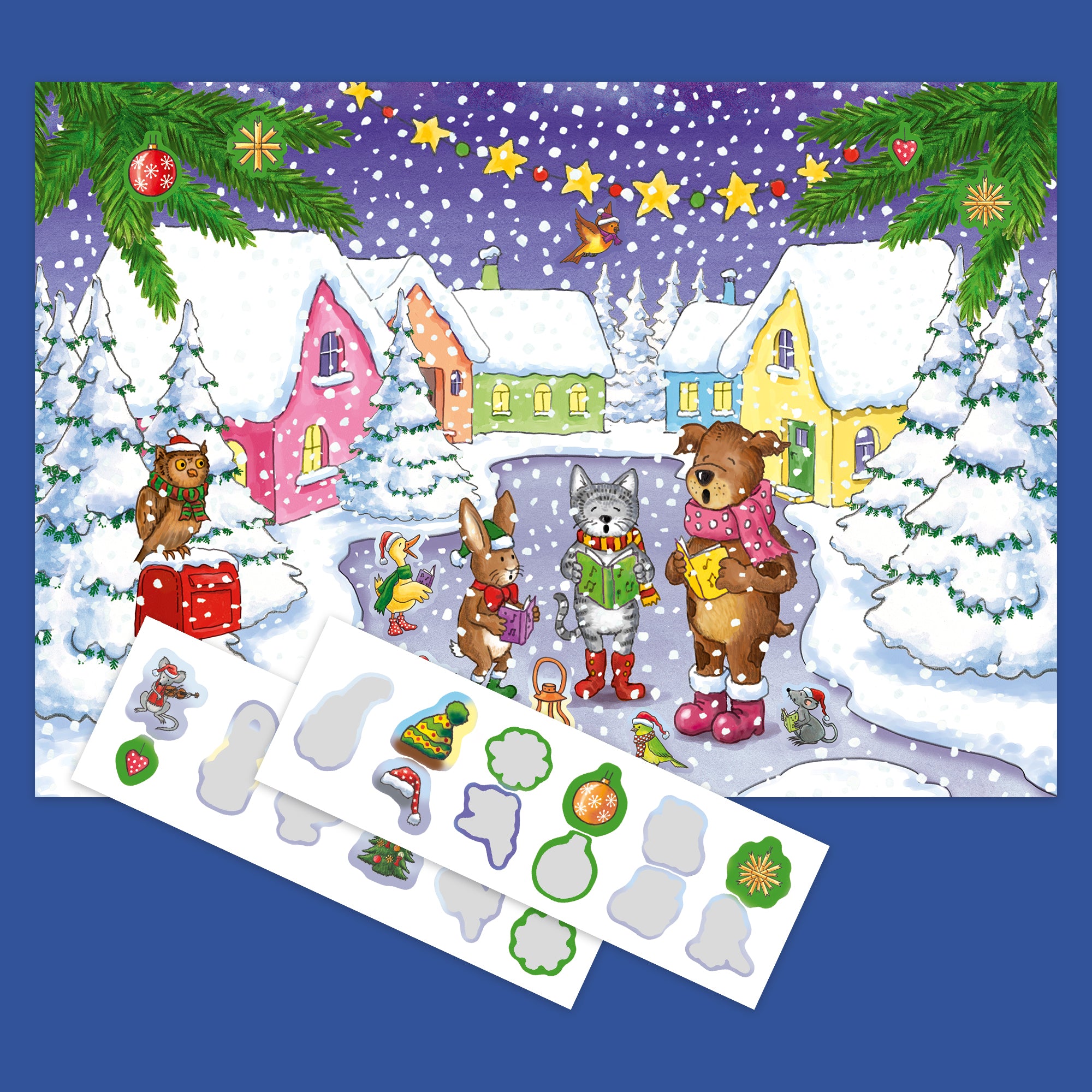 Sticker Book Advent Calendar – Santa