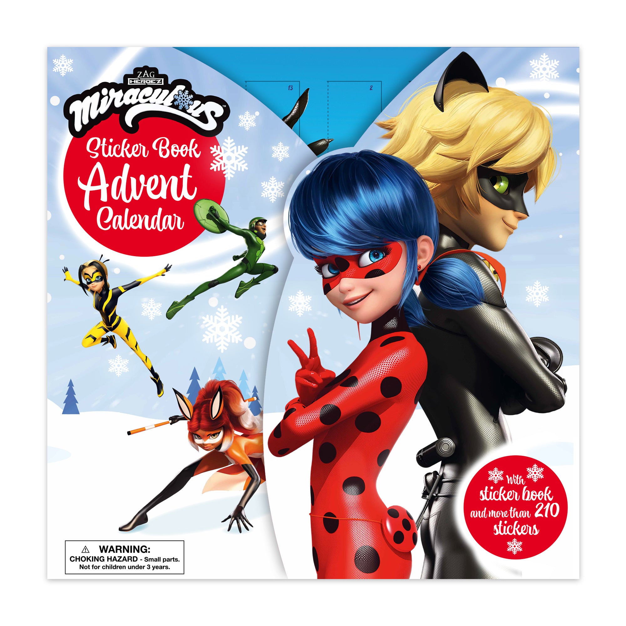 Sticker Book Advent Calendar – Miraculous