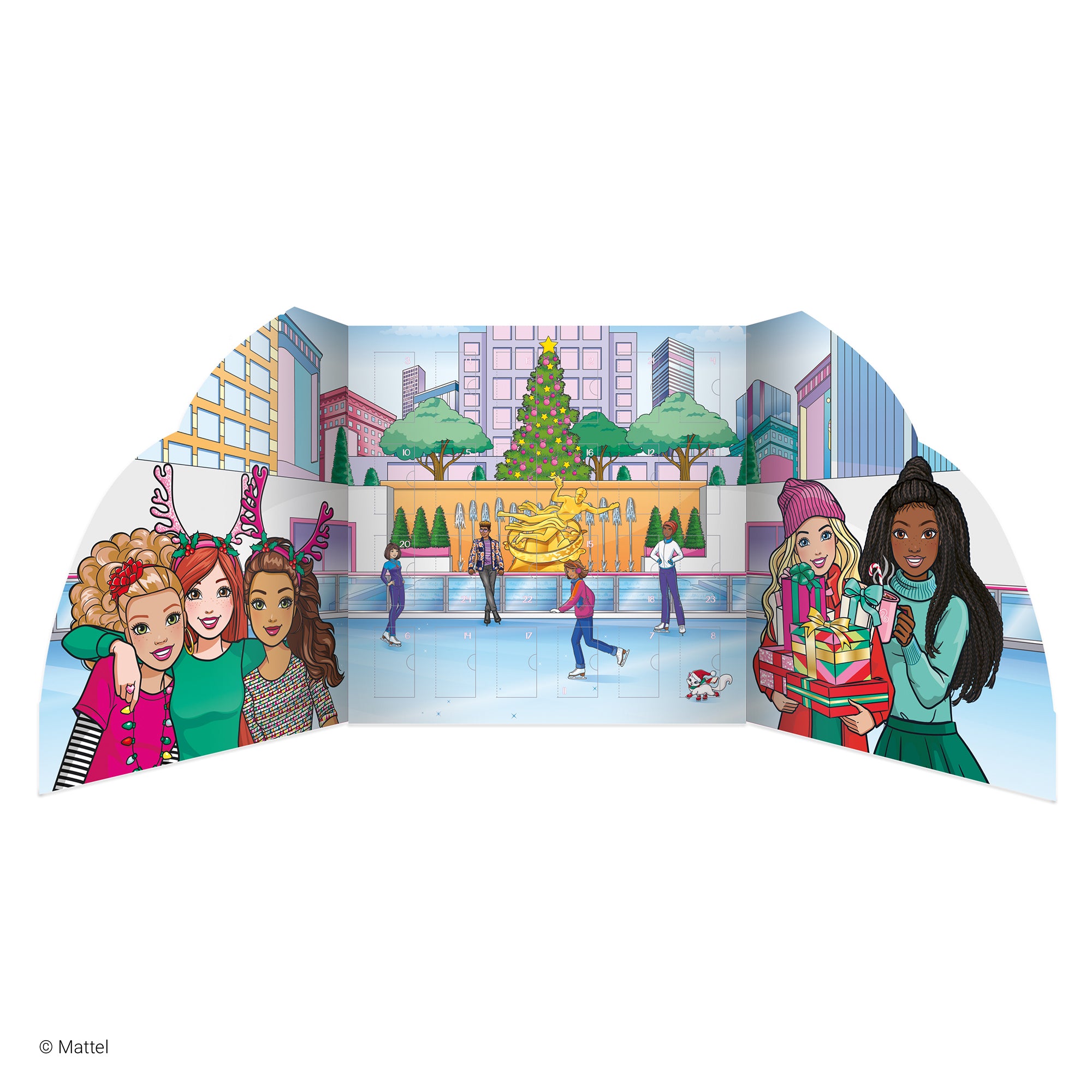 Sticker Book Advent Calendar – Barbie