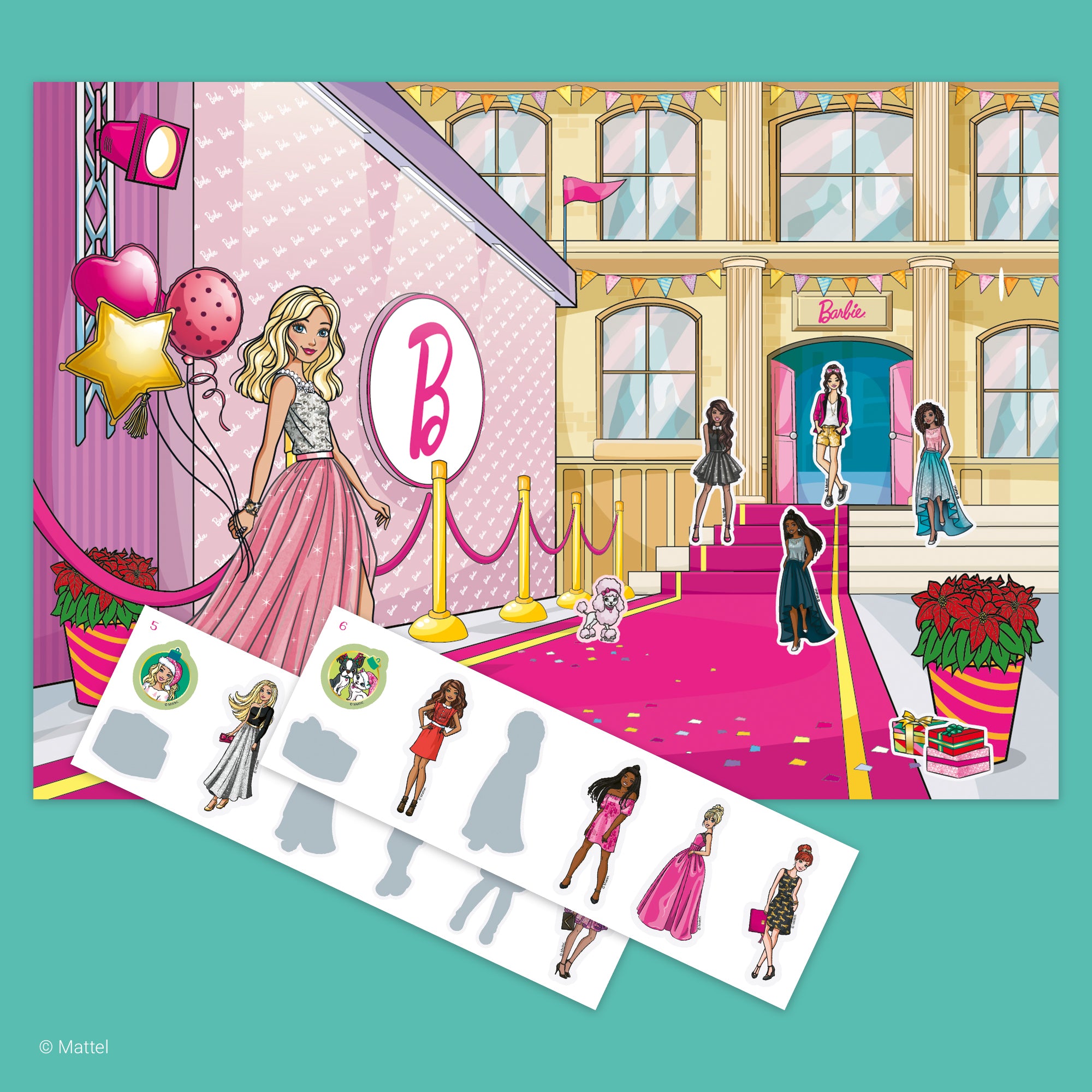 Sticker Book Advent Calendar – Barbie