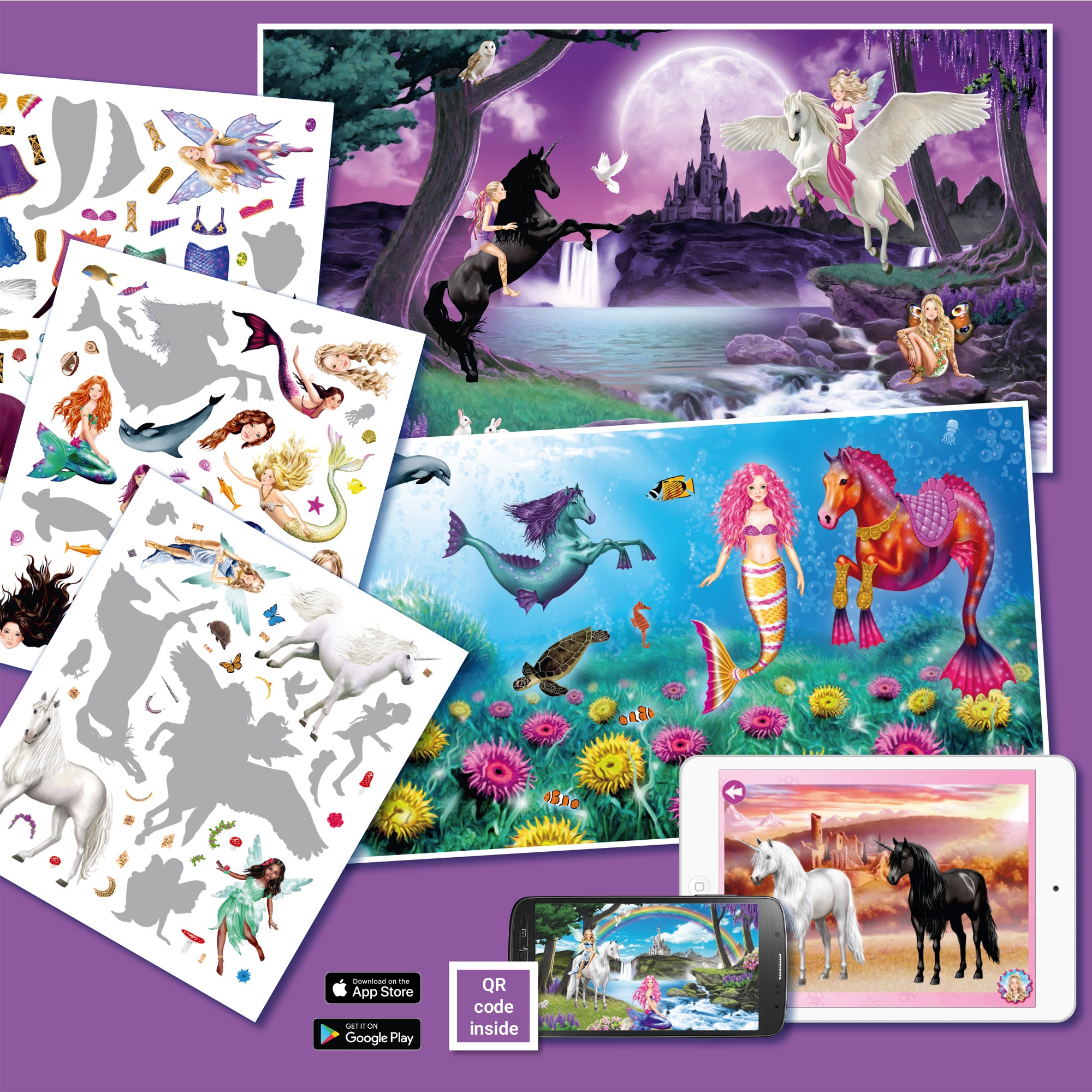 PANORAMA Sticker – Fairies & Mermaids