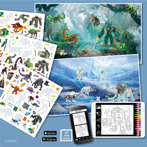 PANORAMA Sticker – Schleich Eldrador Creatures