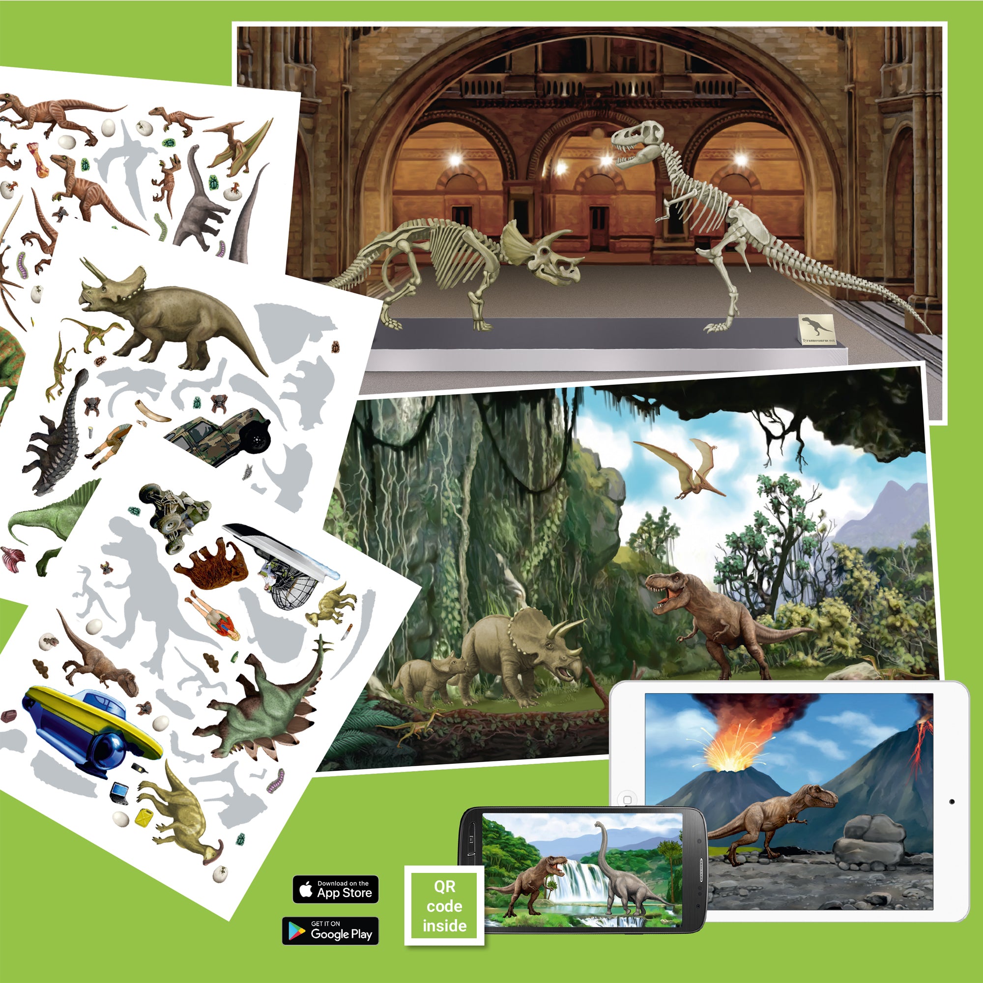 PANORAMA Sticker – Dinosaurs