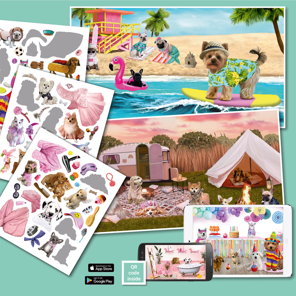 PANORAMA Sticker – Baby Animals