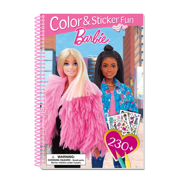 3D Color & Sticker Fun – Barbie