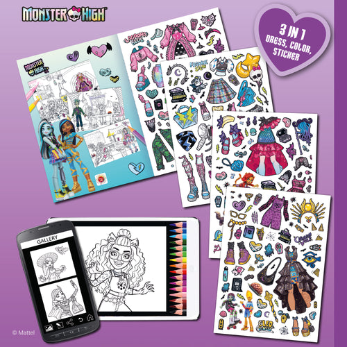 Dress & Color ME – Monster High