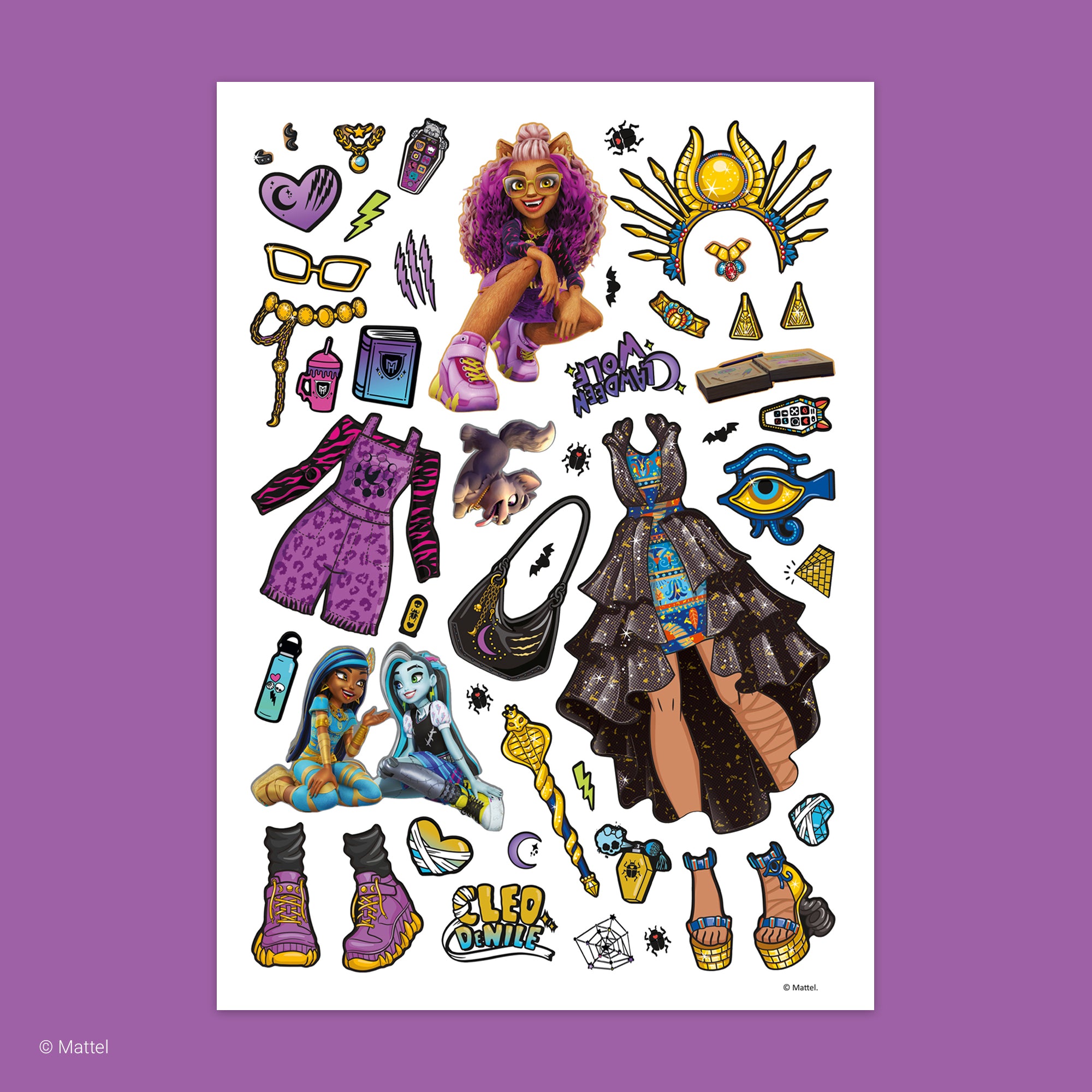 Dress & Color ME – Monster High