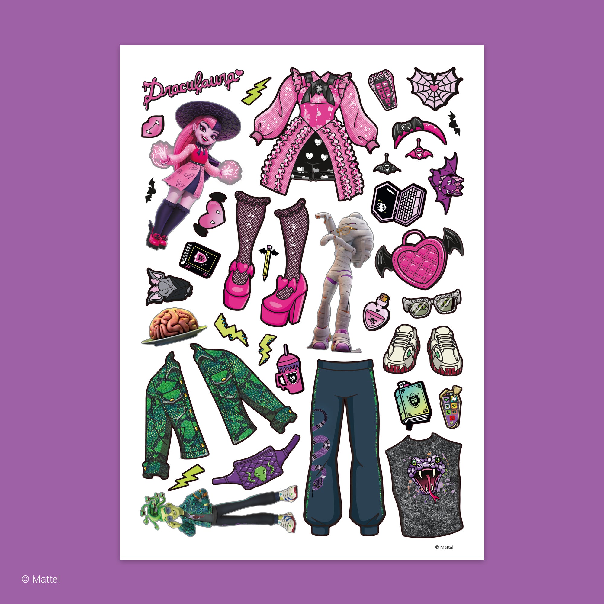 Dress & Color ME – Monster High