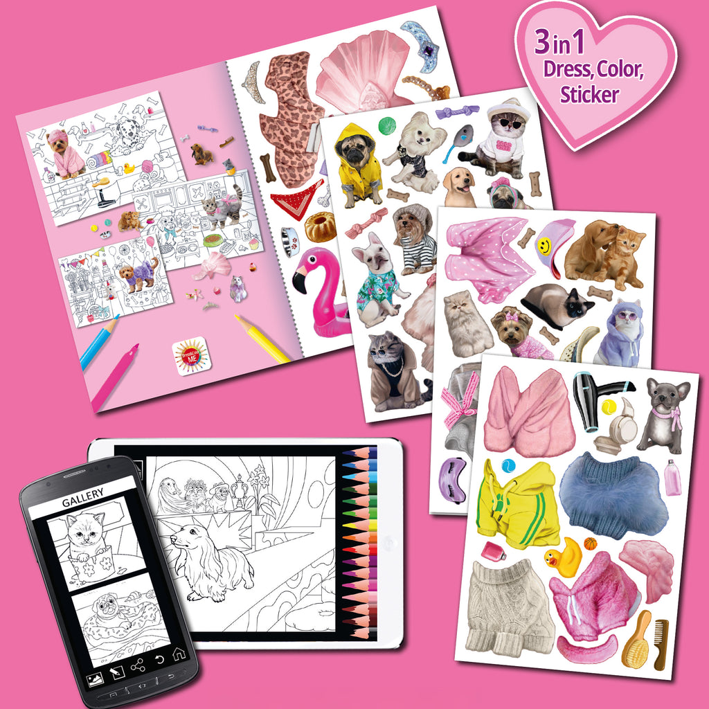 Dress & Color ME – Cute Animals