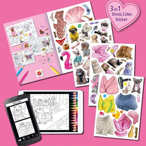 Dress & Color ME – Cute Animals