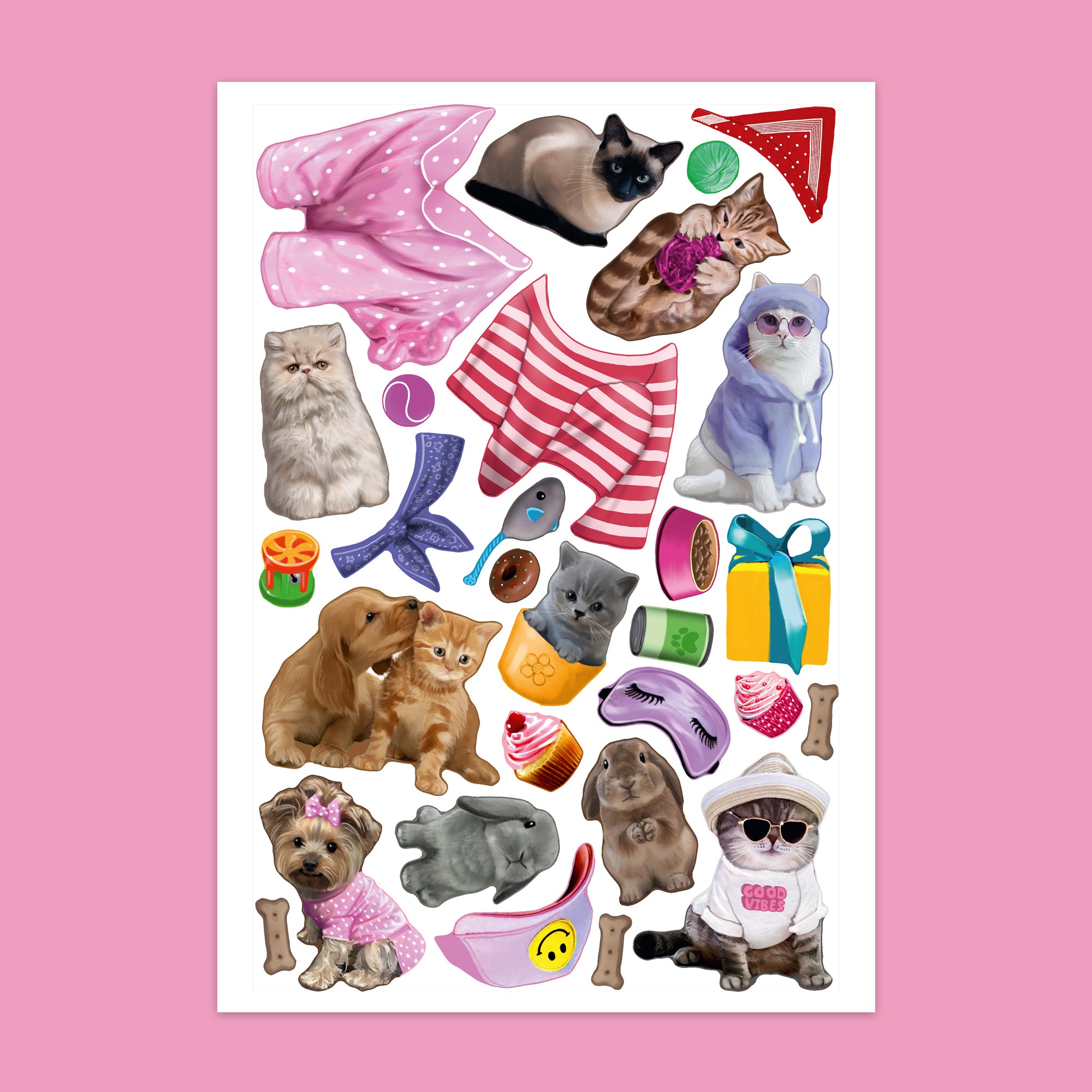 Dress & Color ME – Cute Animals