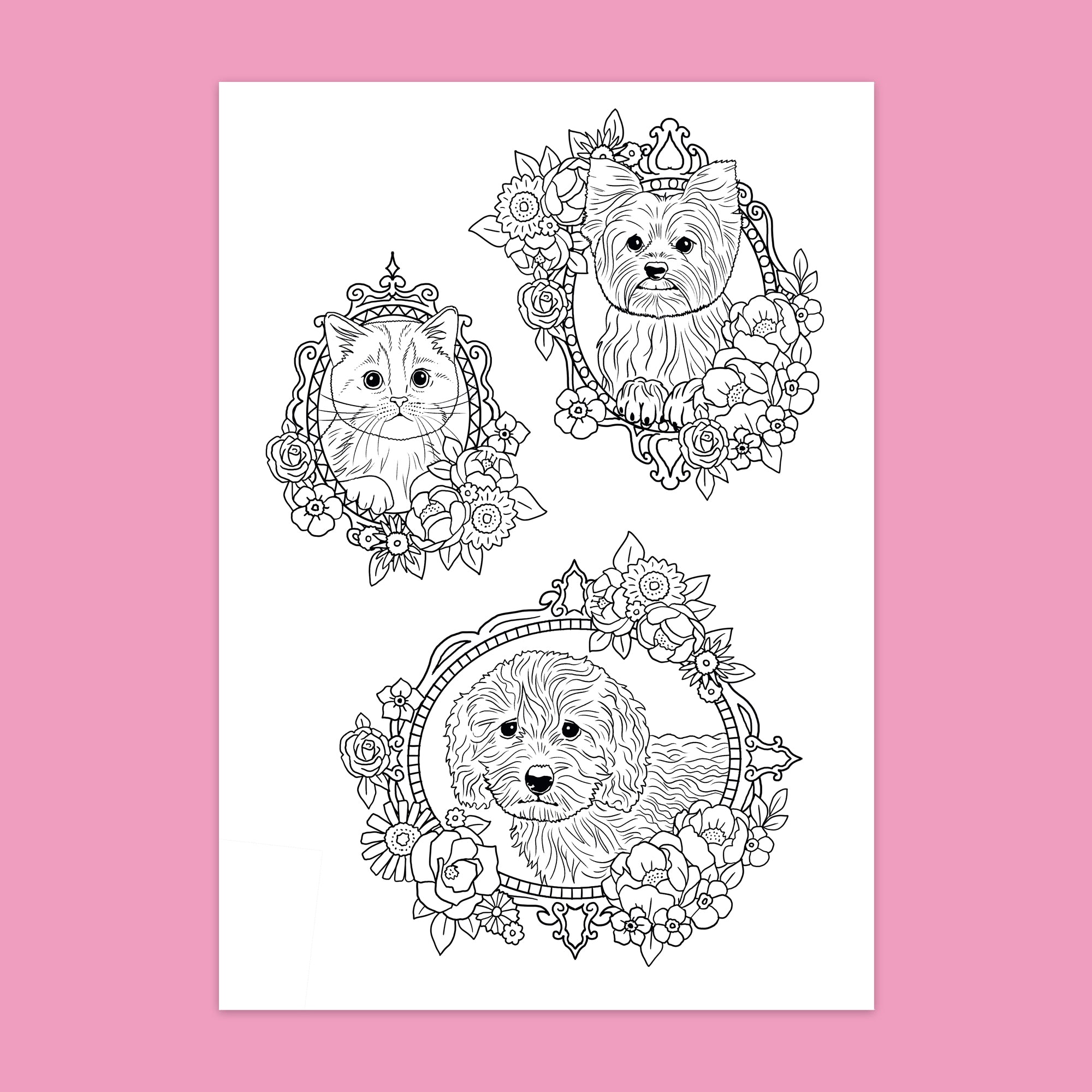 Dress & Color ME – Cute Animals