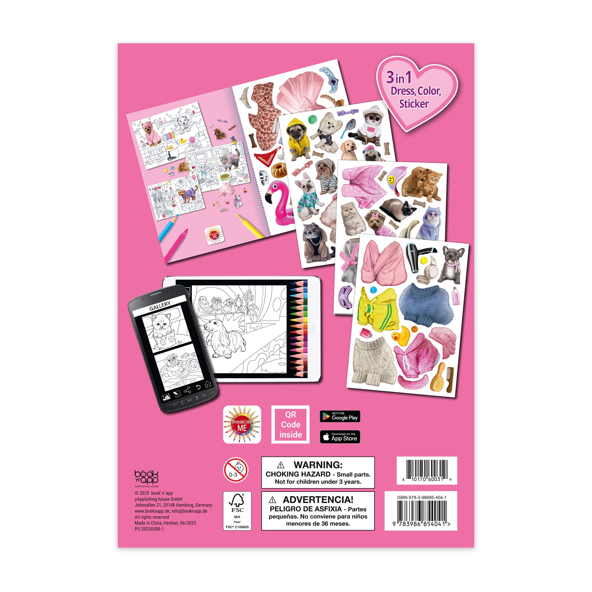 Dress & Color ME – Cute Animals