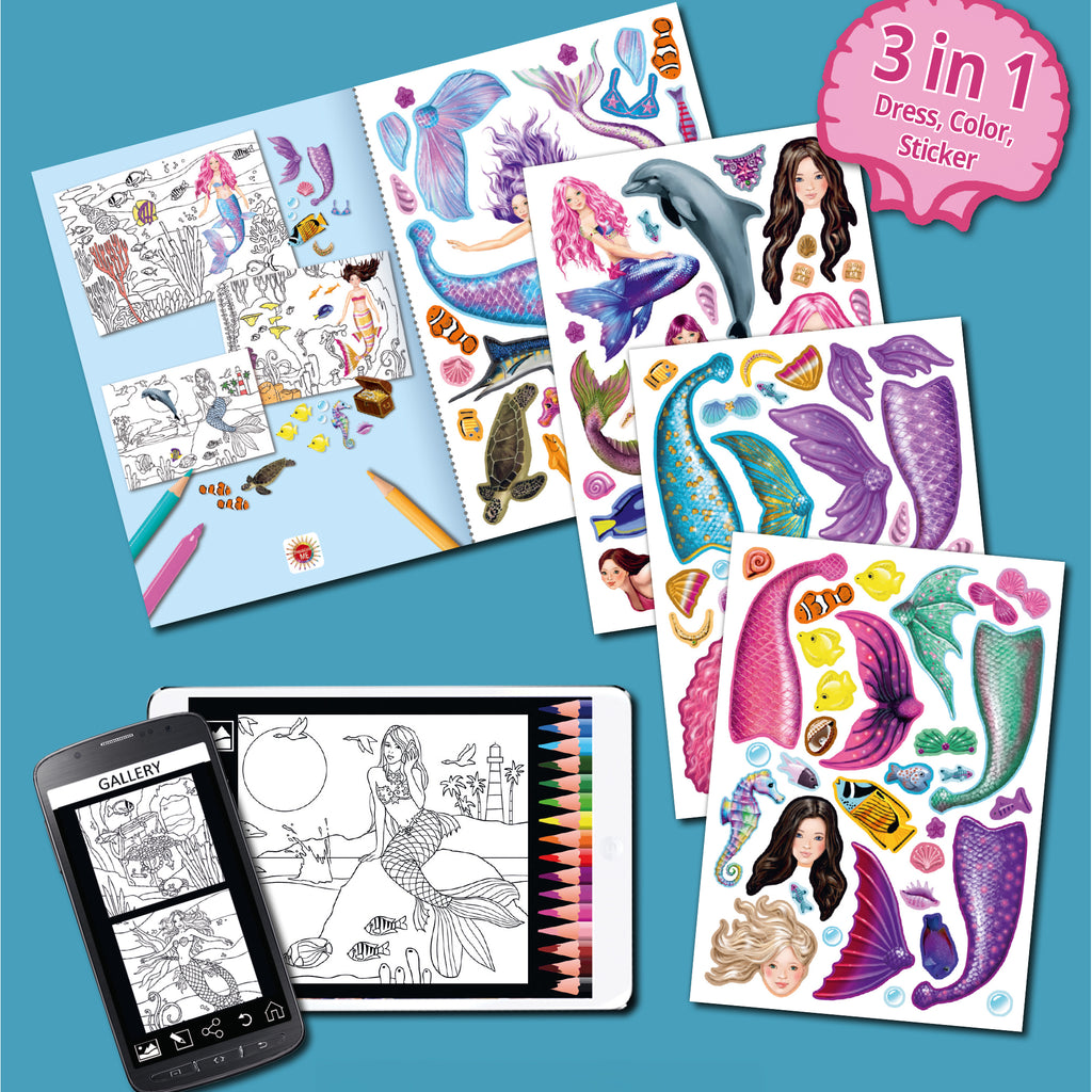 Dress & Color ME – Mermaids