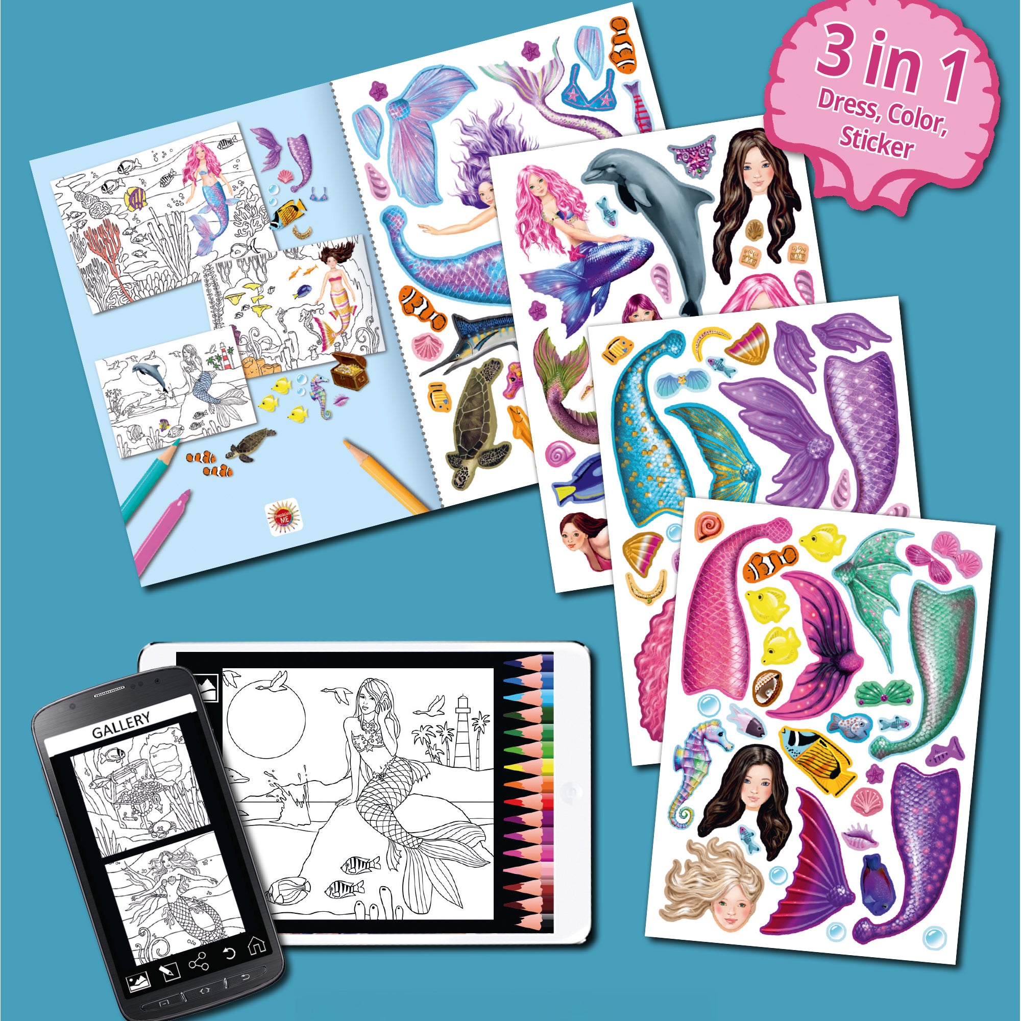 Dress & Color ME – Mermaids