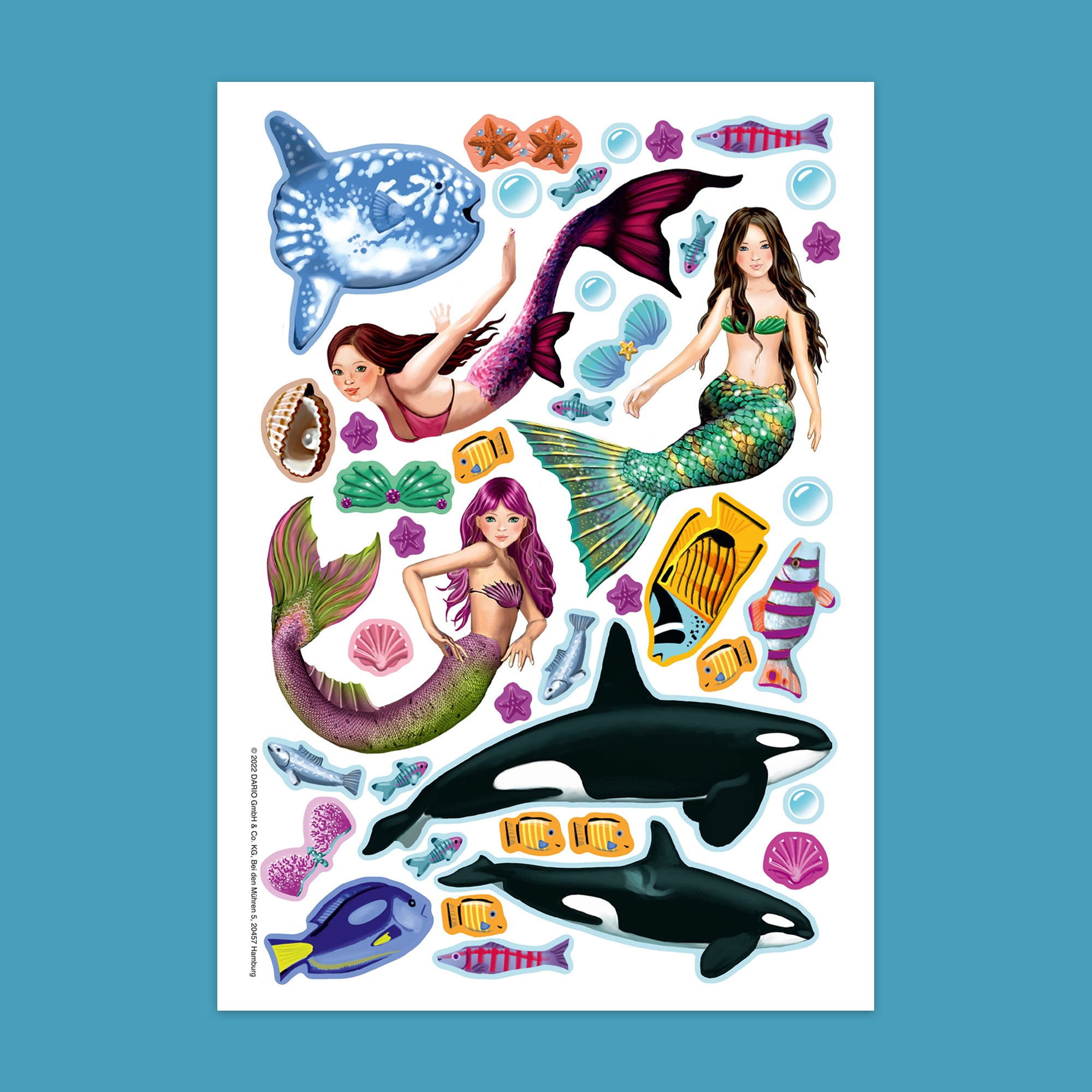 Dress & Color ME – Mermaids