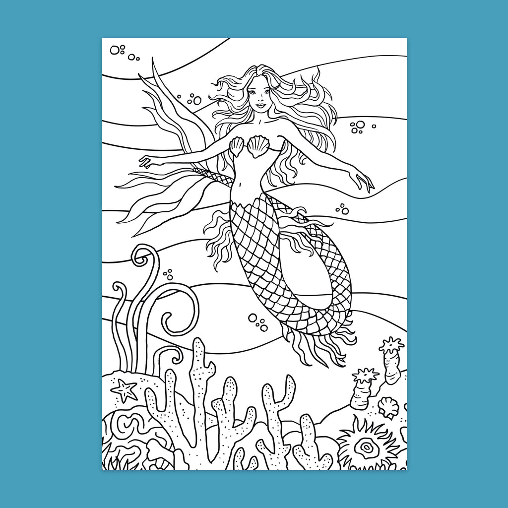 Dress & Color ME – Mermaids