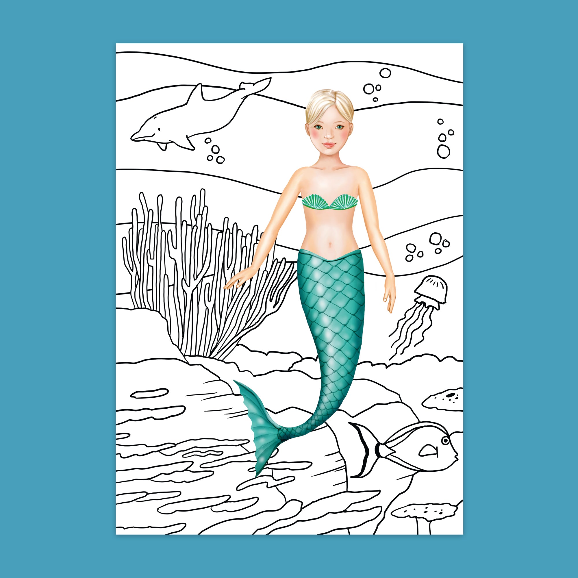 Dress & Color ME – Mermaids