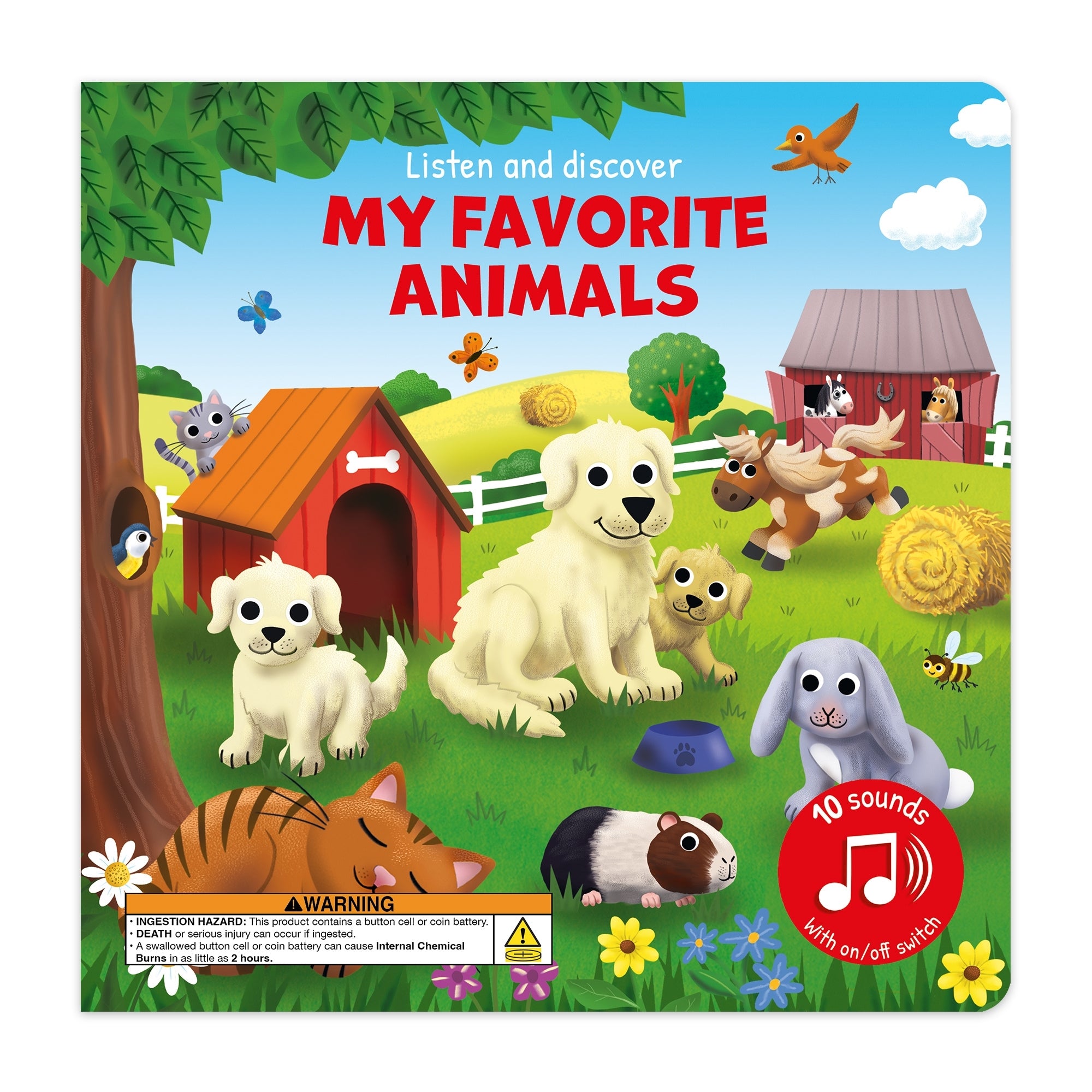 Softtouch Sound Book – Favorite Animals
