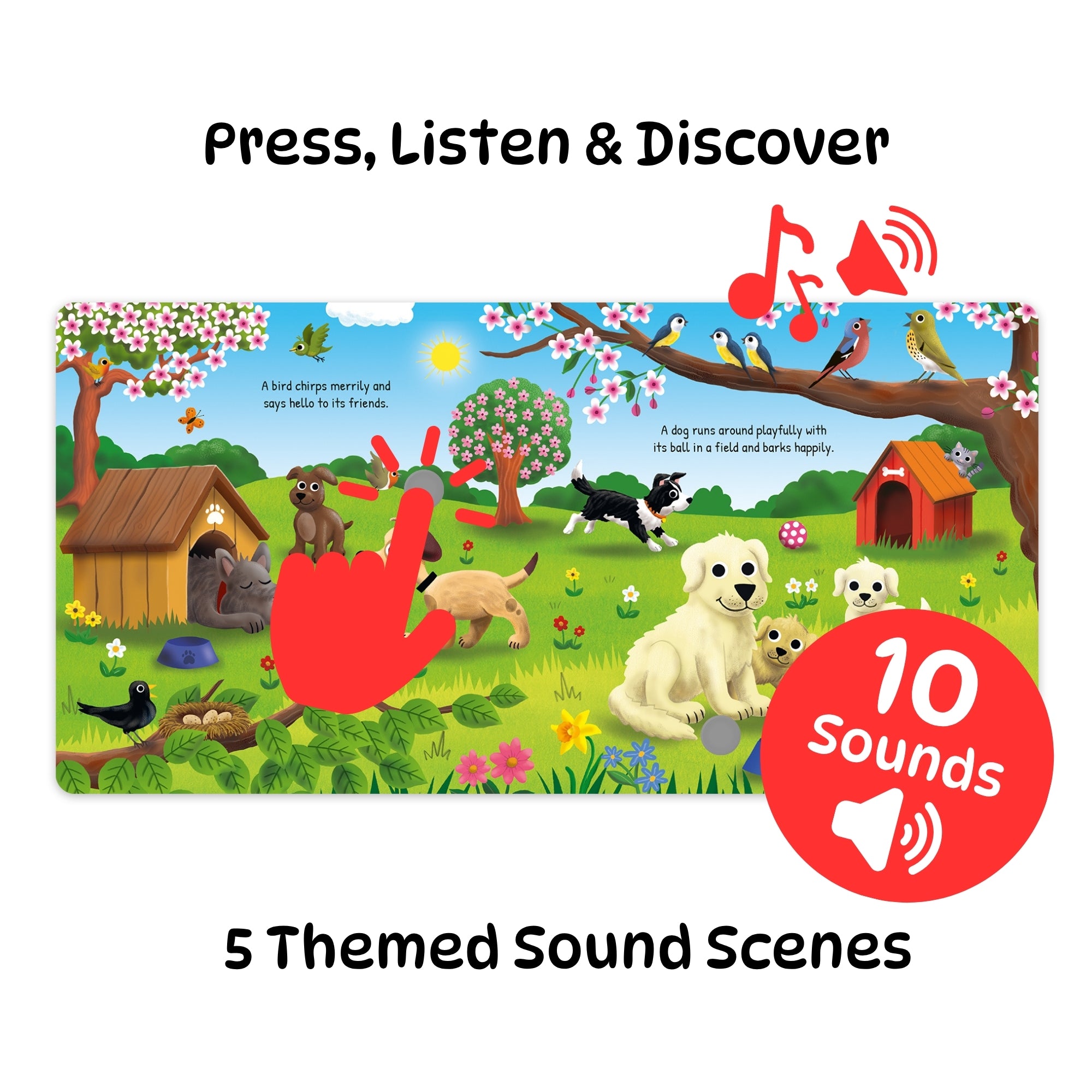 Softtouch Sound Book – Favorite Animals