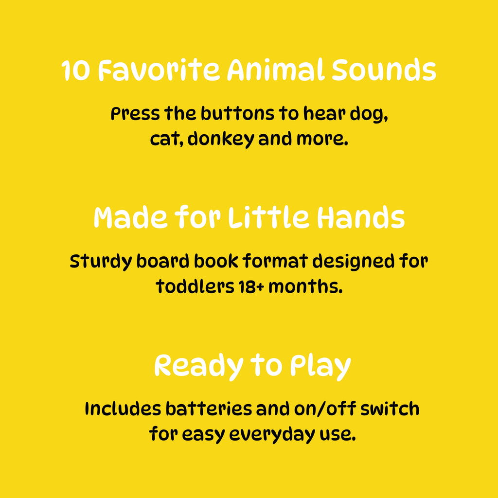 Softtouch Sound Book – Favorite Animals