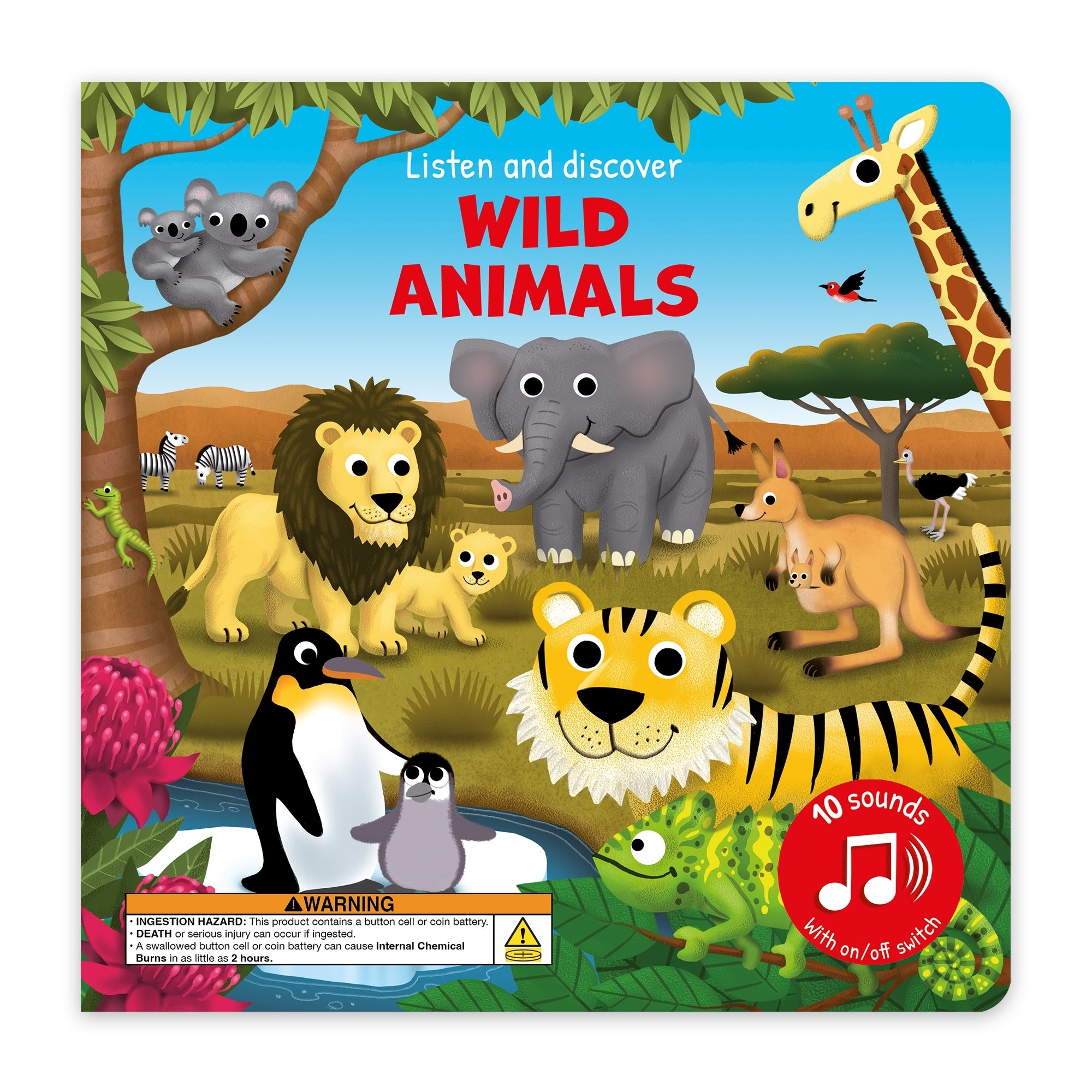 Softtouch Sound Book – Wild Animals